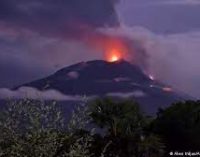 Over 250 People Flee Homes Over Indonesia Volcanic Eruption