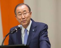 BAN KI-MOON COMMENDS BUHARI’S HANDLING OF SECURITY CHALLENGES