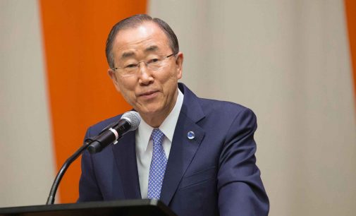 BAN KI-MOON COMMENDS BUHARI’S HANDLING OF SECURITY CHALLENGES