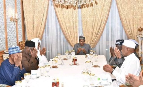 PRESIDENT BUHARI URGES POLITICAL PARTIES TO JOIN FIGHT AGAINST INSECURITY