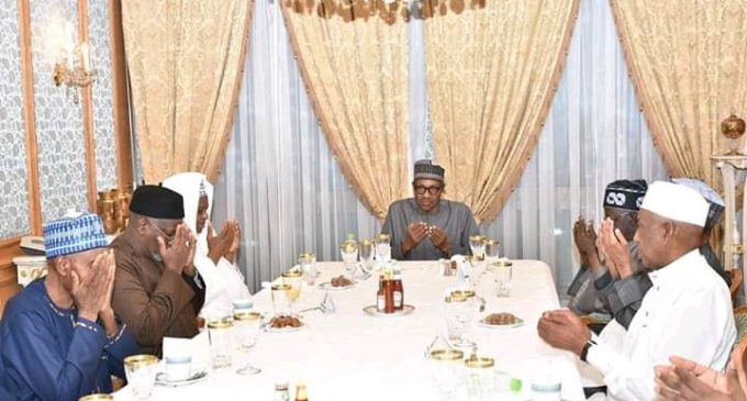 PRESIDENT BUHARI URGES POLITICAL PARTIES TO JOIN FIGHT AGAINST INSECURITY