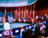 PRESIDENT BUHARI SWEARS IN 4 NEW PERMANENT SECRETARIES