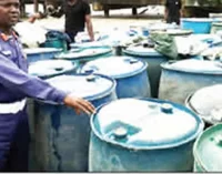NIGERIAN NAVY SIEZES N3B WORTH OF CRUDE OIL FROM OIL THEIVES