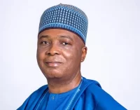 FORMER SENATE PRESIDENT, SARAKI PROMISES TO END INSECURITY AS PRESIDENT