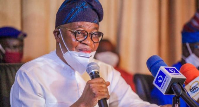 OSUN STATE GOVERNOR, OYETOLA APPROVES 65 YEARS RETIREMENT AGE FOR WORKERS