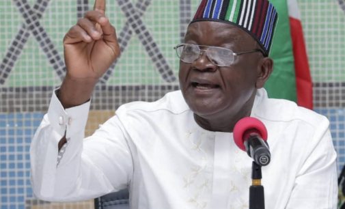 BENUE STATE GOVERNOR, ORTOM WARNS AGAINST PLAN TO RIG ELECTION