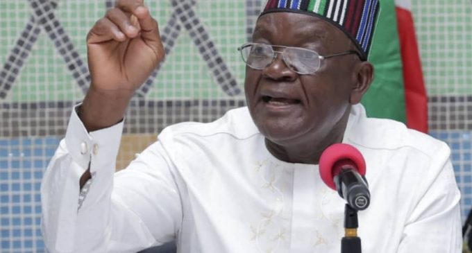 BENUE STATE GOVERNOR, ORTOM WARNS AGAINST PLAN TO RIG ELECTION