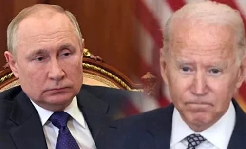 PUTIN WANTS TO ELIMINATE UKRAINE’S IDENTITY, SAYS PRESIDENT BIDEN