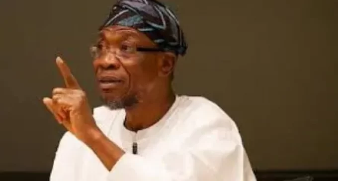 INTERIOR MINISTER, AREGBESOLA URGES SECURITY FORCES TO BE MORE VIGILANT