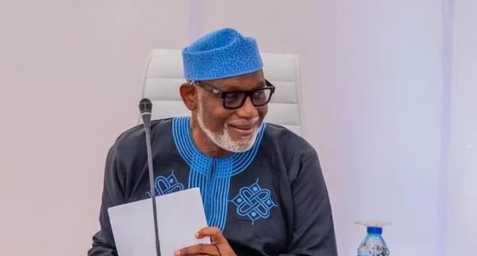 GOVERNOR AKEREDOLU SACKS CIVIL SERVANTS FOR RECEIVING DOUBLE SALARIES