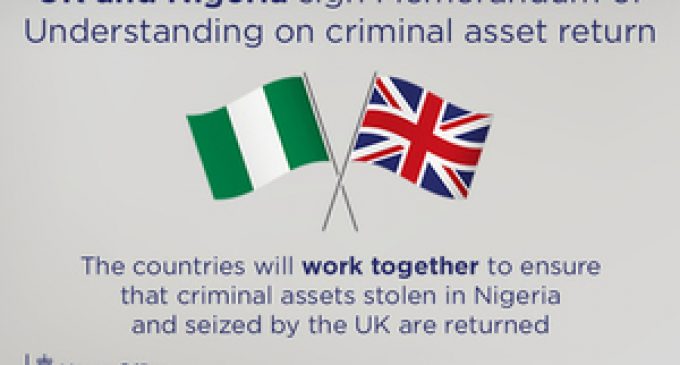 UK, NIGERIA GOVERNMENT SIGN DEAL ON DEPORTATION
