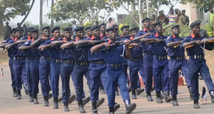 NSCDC TRAINS CORPS IN SURVEILLANCE AT WORSHIP CENTRES